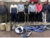 ضبط 8 متهمين بالتنقيب غير المشروع عن الآثار داخل عقار بالسيدة زينب