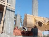 زراعة سوهاج: إزالة فورية لبناء مخالف على أرض زراعية بإحدى قرى مركز المنشأة