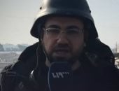 شاهد لحظة دهس دبابة لمراسل تليفزيون سوريا فى حلب على الهواء مباشرة