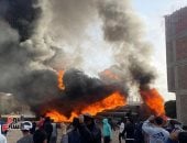 أبطال الحماية المدنية يواجهون نيران البلاستيك ويتحدون أخطر أنواع الحرائق