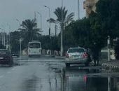 أمطار غزيرة ورياح قوية تضرب الشيخ زويد ورفح مع استمرار التقلبات الجوية