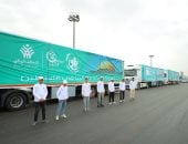 صناع الخير تجهز عدداً من شاحنات المساعدات لدعم الأشقاء فى قطاع غزة