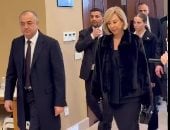 السيدة الأولى نعمت عون زوجة رئيس لبنان تعزى فيروز فى رحيل هلى الرحبانى