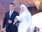 النقيب محمد الديب يحتفل بزفاف وسط الأهل والأصدقاء بمدينة طلخا