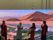 الجالية الصينية فى مصر تحتفل بعيد الربيع بأغنية «حلوة يا بلدى»