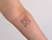 رسمة تاتو أثارت الحيرة على التيك توك.. اعرف معناها إيه