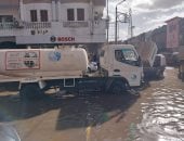 الانتهاء من إصلاح كسر بخط المياه الرئيسي فى بنها.. وعودة المياه للمدينة