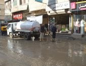 رفع مياه الأمطار وحملات نظافة وإزالة الإشغالات ورفع كفاءة الإنارة بمدن كفر الشيخ