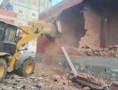 تنفيذ 12 قرار إزالة خلال المرحلة الأولى من الموجة 28 فى الدقهلية