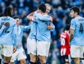 مان سيتي ضد إيكسيتر سيتي.. رباعية للسيتزنز فى الشوط الأول ورودري يسجل