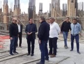 رئيس جامعة بنها يتفقد المنشآت الجديدة بكفر سعد