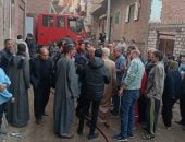 السيطرة على حريق في أحد المنازل بقرية سرسنا بالمنوفية