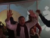 مصر وكوت ديفوار.. فرحة أهالى قرية محمد صلاح بعد إحراز الهدف الثانى.. فيديو