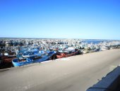 استمرار توقف حركة الملاحة والصيد بميناء البرلس لسوء الأحوال الجوية