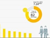 تقرير دولي: الصين تقود وظائف الطاقة المتجددة وتحولات سوق العمل العالمى