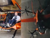 أشبه بسيارة رياضية.. طائرة كهربائية بـ8 محركات تحلق لـ100 ميل.. فيديو