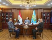 محافظ كفر الشيخ يبحث مع بنك مصر سبل دعم التنمية وتوسيع الخدمات المصرفية
