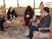 سفيرة مالاوى فى زيارة لمدينة الإنتاج الإعلامى: تمتلك إمكانيات علمية