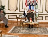 وزير الدفاع يلتقى وفدًا من الاتحاد العربى للرياضة العسكرية