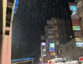 طقس بارد وأمطار غزيرة تضرب محافظة الدقهلية الآن.. فيديو وصور