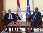 محافظ السويس يستقبل مستشار رئيس الجمهورية للتنمية المحلية 