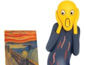 تحويل لوحة الصرخة لـ إدفارد مونك إلى مجسم فنى تعليمى.. صور