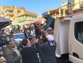 إزالة 585 إشغال طريق خلال حملة مكبرة بكوم حمادة بالبحيرة