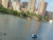 الإنقاذ النهرى تكثف جهودها لانتشال جثة شاب لقى مصرعه غرقا ببنها  