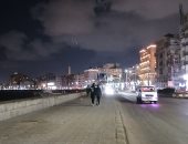 مباشر.. رياح شديدة بالإسكندرية وتحذير من الوقوف أسفل الأشجار واللوحات الإعلانية