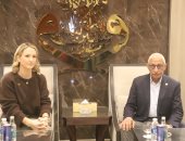 محافظ شمال سيناء يستقبل وزيرة الخارجية والتجارة والدفاع الإيرلندية 