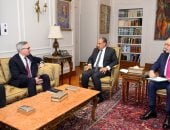 وزير الخارجية يلتقى الرئيس التنفيذى لشركة "سكاتك" النرويجية