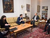 وزير الخارجية يلتقى ممثل سكرتير عام حلف الناتو لشئون الجوار الجنوبى