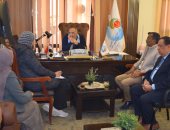 مياه القناة والرى يستعرضان الموقف المائى وخطط التطوير لضمان استدامة الخدمة