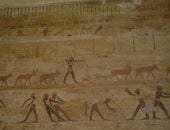 مقبرة خيتى بالمنيا تحكى تاريخ اليوجا والمصارعة والتدليك والرست عن الفراعنة