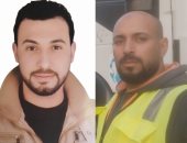 جدعان الطريق قد الحريق.. رجال مياه الجيزة يخمدون نيران تاكسى الدقى وينقذون السائق