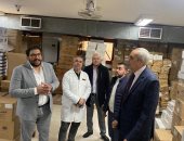 مدير فرع الغربية للتأمين الصحى يتفقد سير العمل بالمنطقة الثالثة