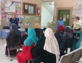 توقيع الكشف الطبى على 941 مريض فى قافلة طبية مجانية بالإسكندرية