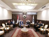 محافظ الوادى الجديد يلتقى رئيس هيئة تنمية الصعيد لبحث المشروعات التنموية