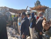 إزالة 10 حالات تعد على الأراضى الزراعية بقرية بناويط بالمراغة سوهاج