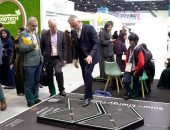 توليد الطاقة المتجددة من خطوات المشاة وخفض البصمة الكربونية لطاقة المباني الكبيرة