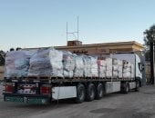 الهلال الأحمر المصرى يدفع قافلة زاد العزة الـ117 بحمولة 8 آلاف طن مساعدات