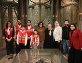 صاحبة السعادة تسلط الضوء على جهود الأكاديمية العسكرية والهلال الأحمر