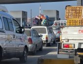 فتح الطريق الإقليمى بعد غلقه بسبب الشبورة المائية فى المنوفية