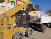 رفع 40 طن قمامة ومخلفات فى حملة نظافة بمركز جهينة