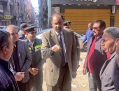 محافظ سوهاج يتفقد جاهزية منطقة شارع شريف والشوارع المتفرعة للرصف بحي شرق