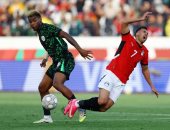 التعادل السلبي يحسم الشوط الأول بين مصر ونيجيريا فى أمم أفريقيا.. صور 