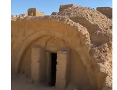 أسرار مدينة الموتى.. جولة تليفزيون اليوم السابع داخل مقابر البجوات.. فيديو