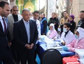 محافظ الإسماعيلية يشهد فعاليات مبادرة دمتم سند فى القنطرة شرق