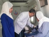 الكشف الطبي على 2193 مواطنا بقوافل حياة كريمة في جنوب سيناء
