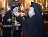 بطريرك الروم الأرثوذكس يتمنى الشفاء العاجل للبابا تواضروس الثانى